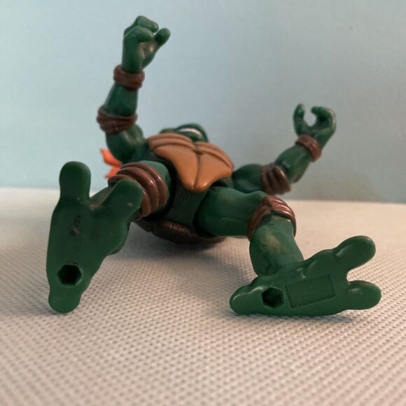 Teenage Mutant Ninja Turtles Michelangelo Action Figure Toy TMNT Vintage 2002 - Picture 6 of 9